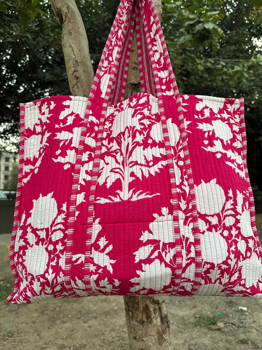 Personalised Tote Bag | Cotton Quilted Weekender Bag Strap, Bridesmaid Proposal Shoulder Bag, Travel Accessories, Bridesmaid Gift For Her