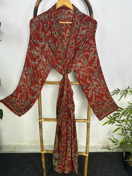 Silky Soft Mens Kimono Robe | Masculine Elegant Classic Sustainable Vintage House Robe gift, Timeless Comfy Lounge Beach Cover Up, Nightwear