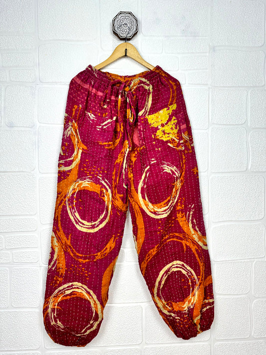 Unisex Boho Vintage Pajama Soft Breathable Comfortable Loungewear, Lightweight Comfy Sleepwear