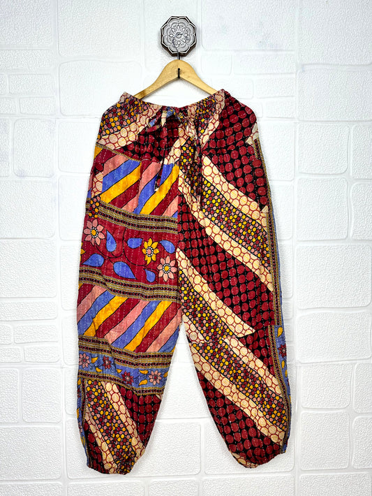 Unisex Boho Vintage Pajama Soft Breathable Comfortable Loungewear, Lightweight Comfy Sleepwear