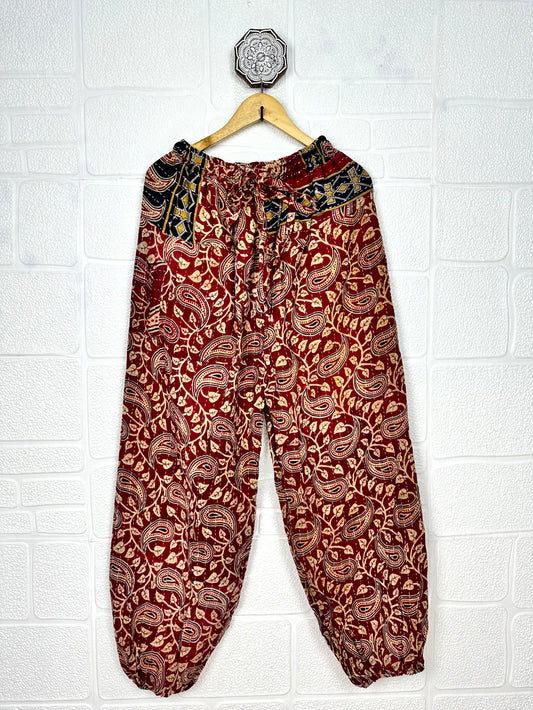 Unisex Boho Vintage Pajama Soft Breathable Comfortable Loungewear, Lightweight Comfy Sleepwear