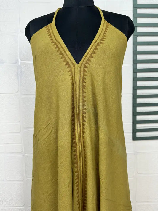 Boho Chic Jute Magic Dress Organic Stylish Lightweight Sustainable fashion For All Occasions | Perfect for Holiday Wear