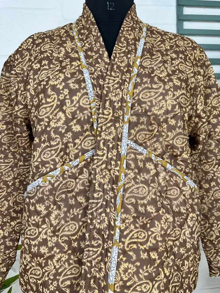 reversible Silk Jacket