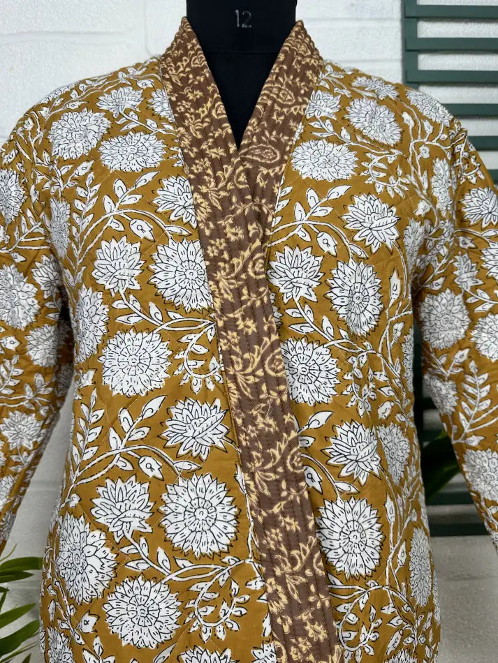 reversible Silk Jacket
