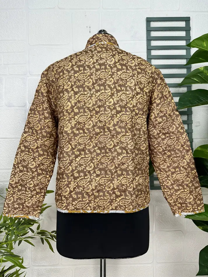 reversible Silk Jacket