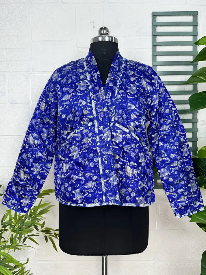 reversible Silk Jacket
