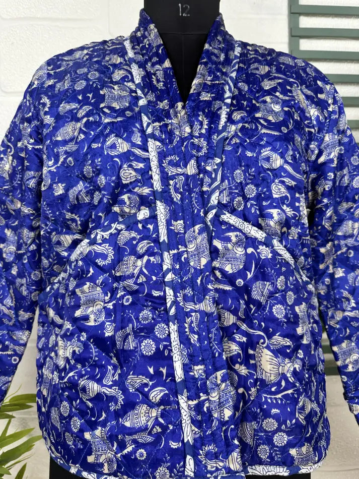 reversible Silk Jacket