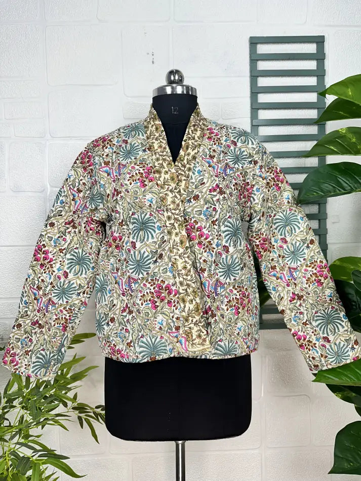 reversible Silk Jacket