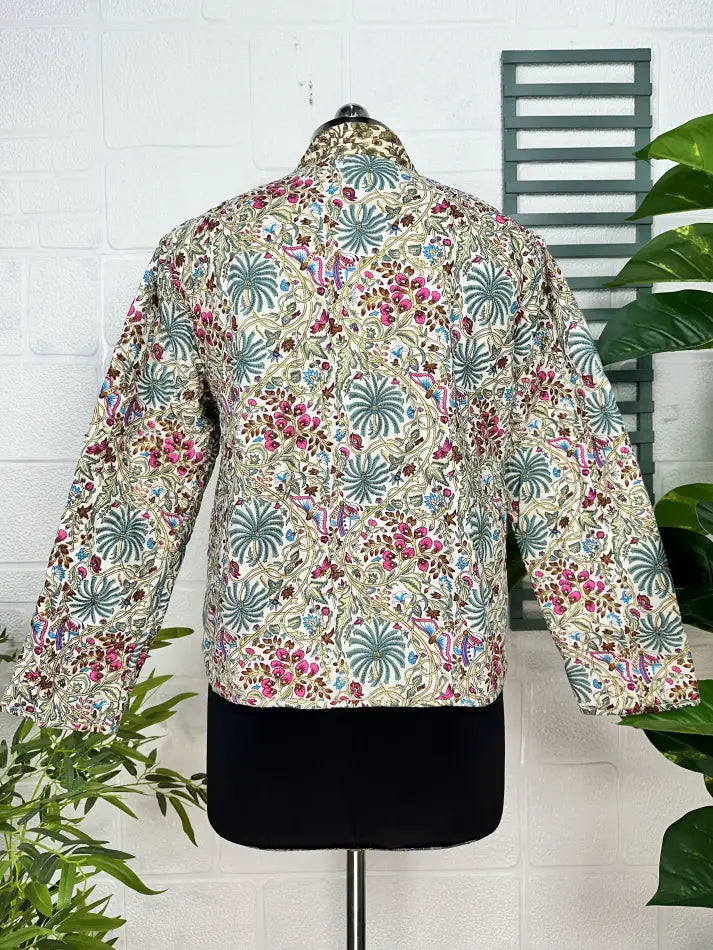 reversible Silk Jacket