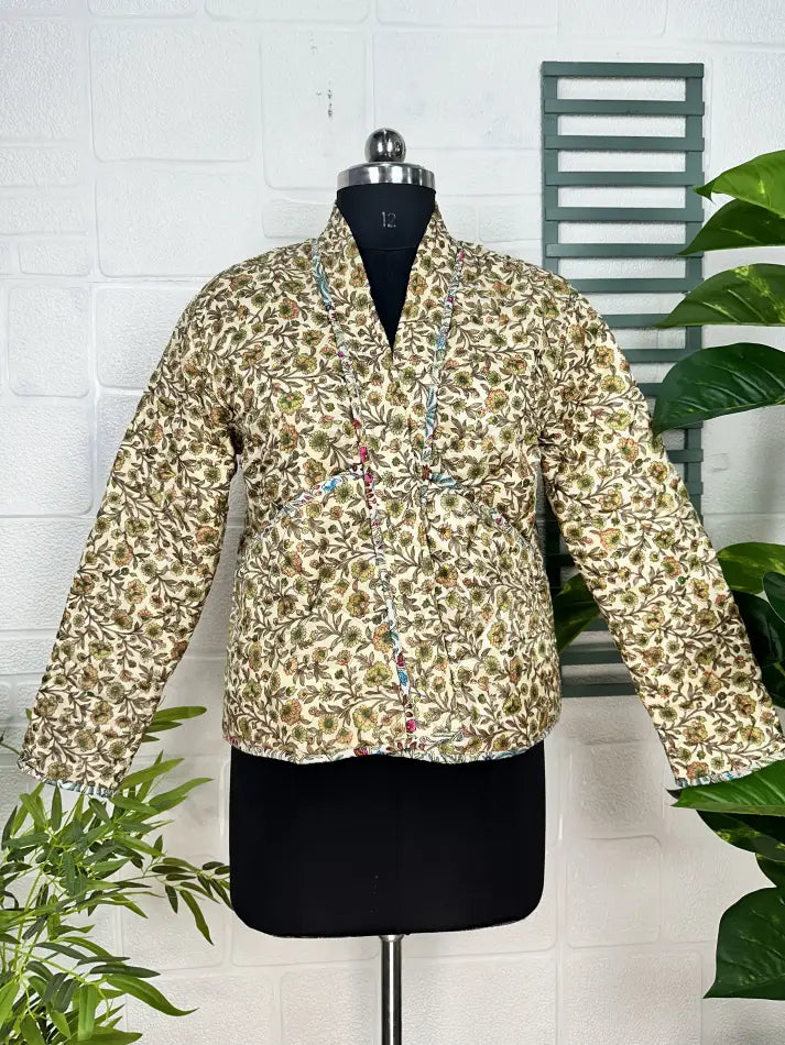 reversible Silk Jacket