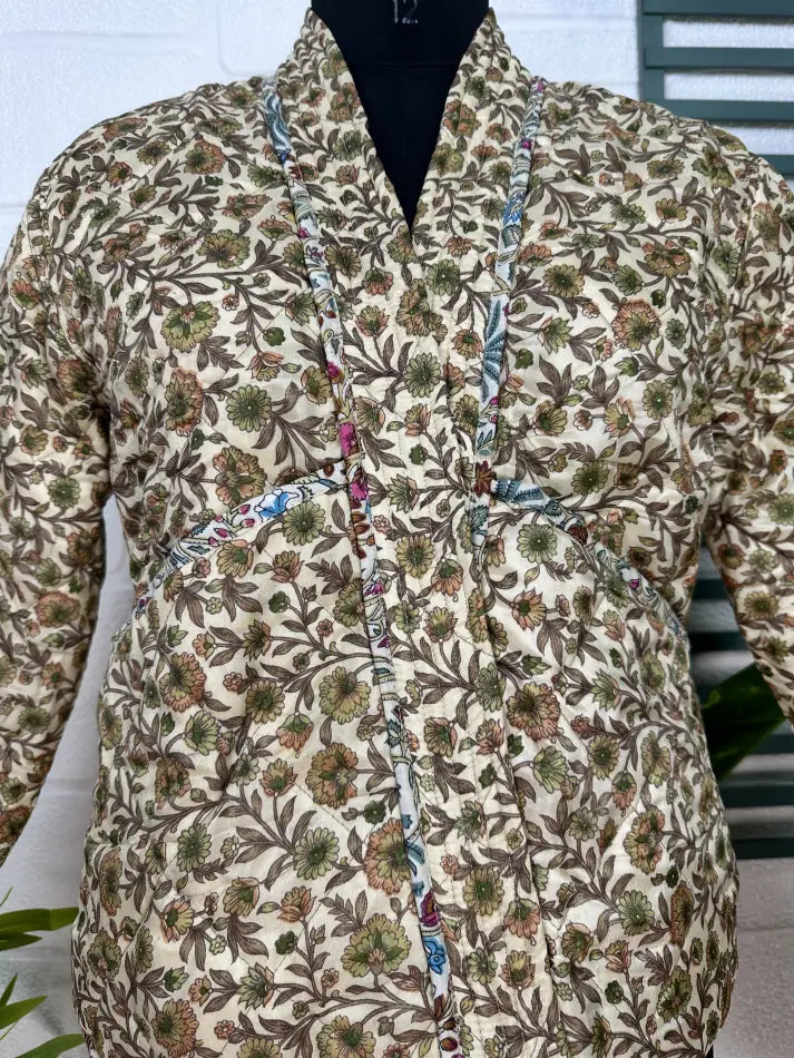 reversible Silk Jacket