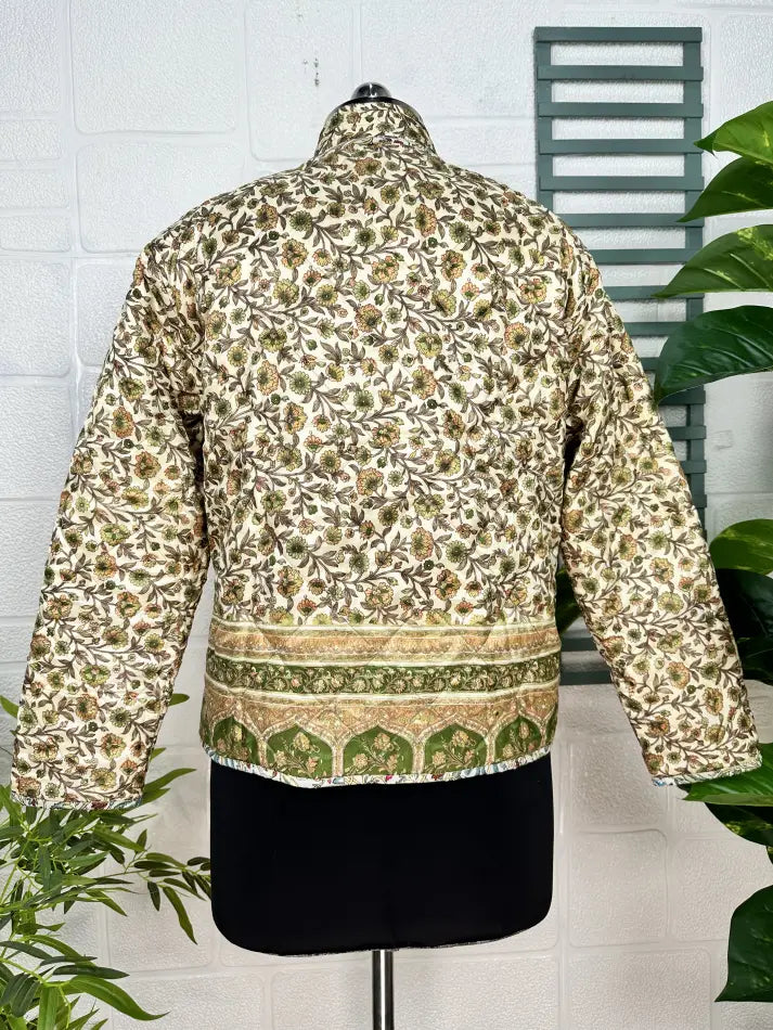 reversible Silk Jacket
