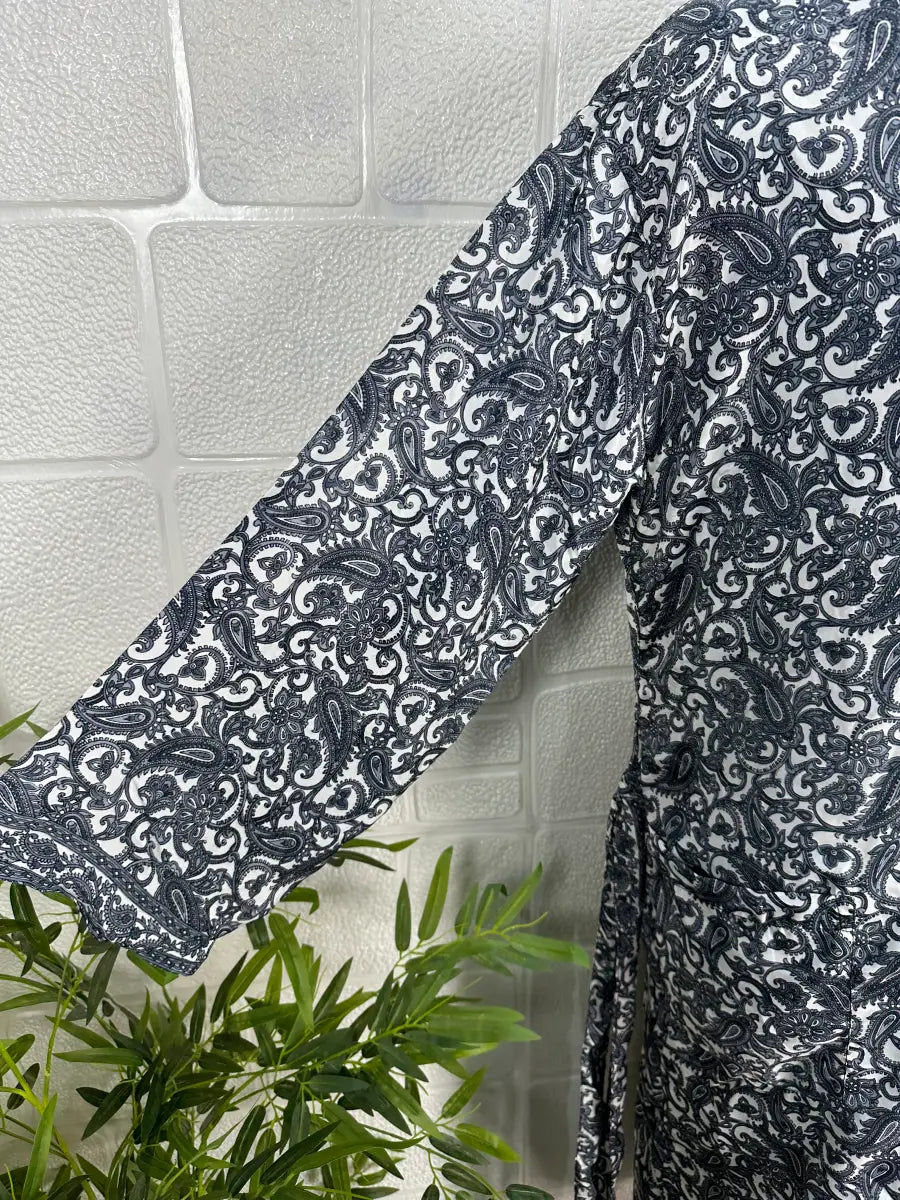 Men's Silk Long Kimono Robe