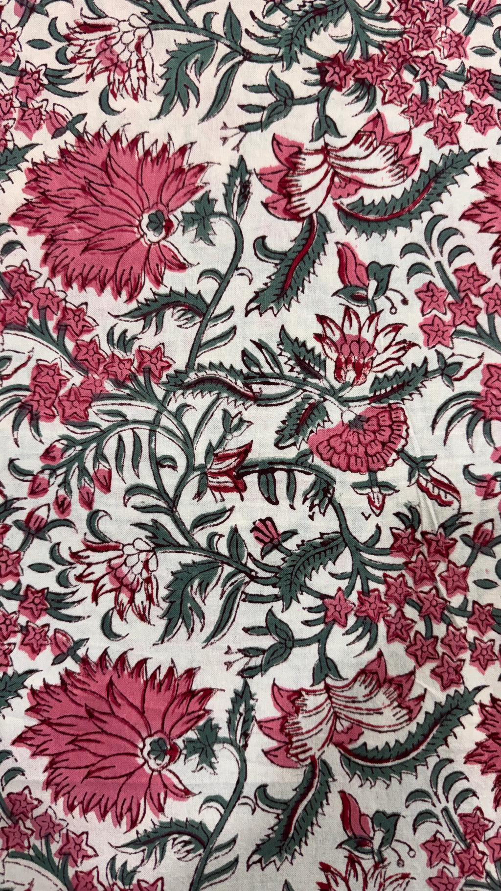 Pure Soft Cotton Bedsheet with Pillow Covers | Hand Block Printed Jaipuri Floral Bedspread Queen King Size Summer Boho Home Decor | Gift Set