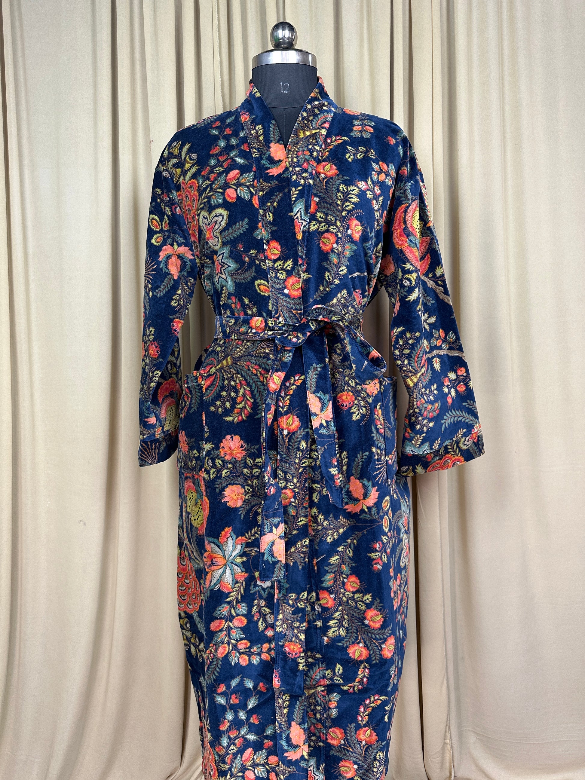 winter kimono dress Yak Wool Blend Women Kimono Robe