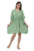 Women's Silk Blend Kaftan Dress
