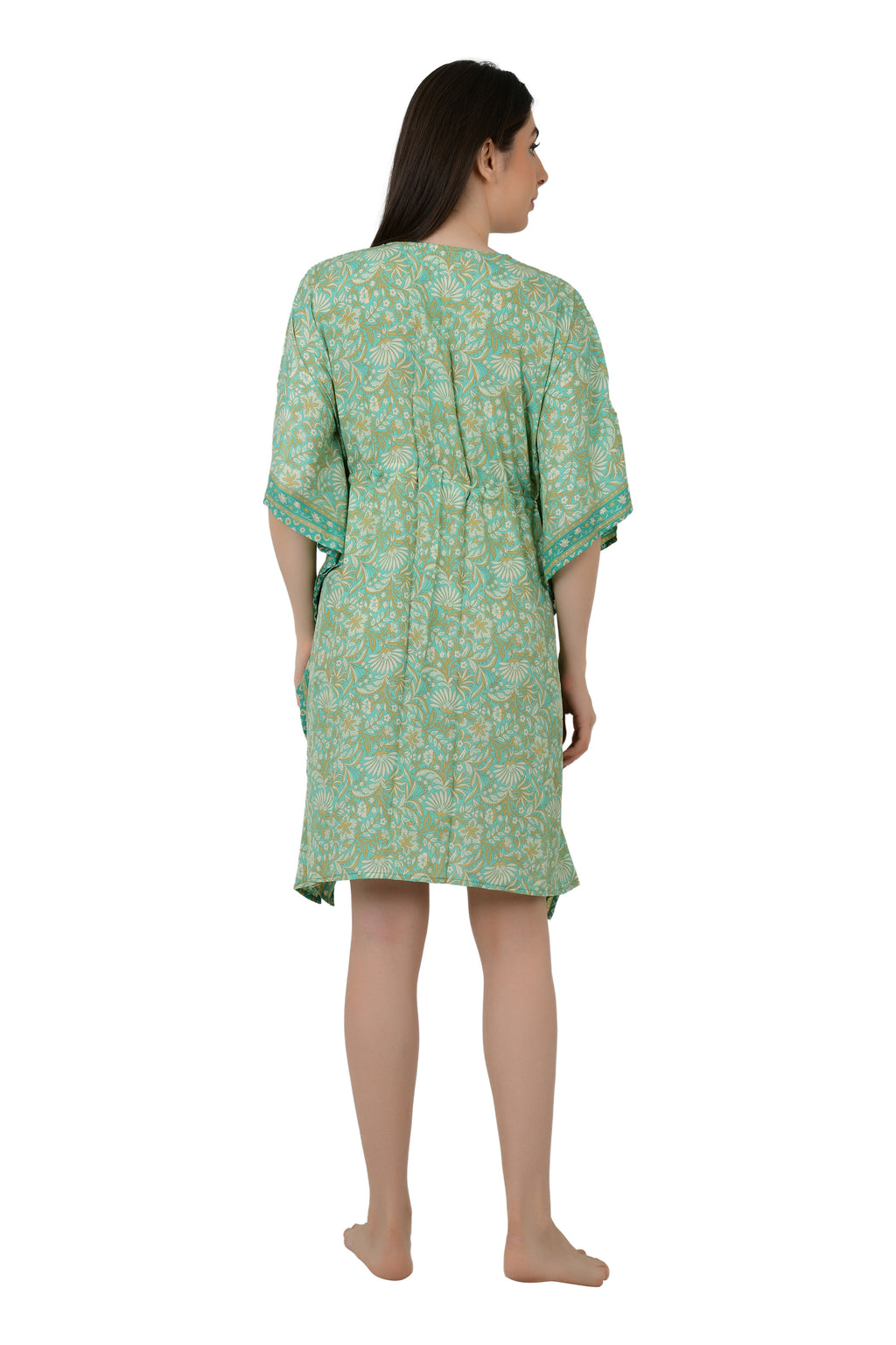 Women's Silk Blend Kaftan Dress