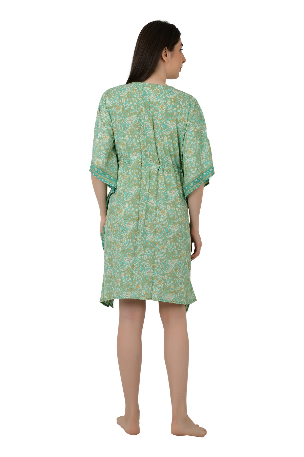 New Silk Blend Kaftan Ultimate Luxury Loungewear for Beach Nightwear Nighty Soft Light Flowy Gown Romantic Gift Her Anniversary | Hens Party