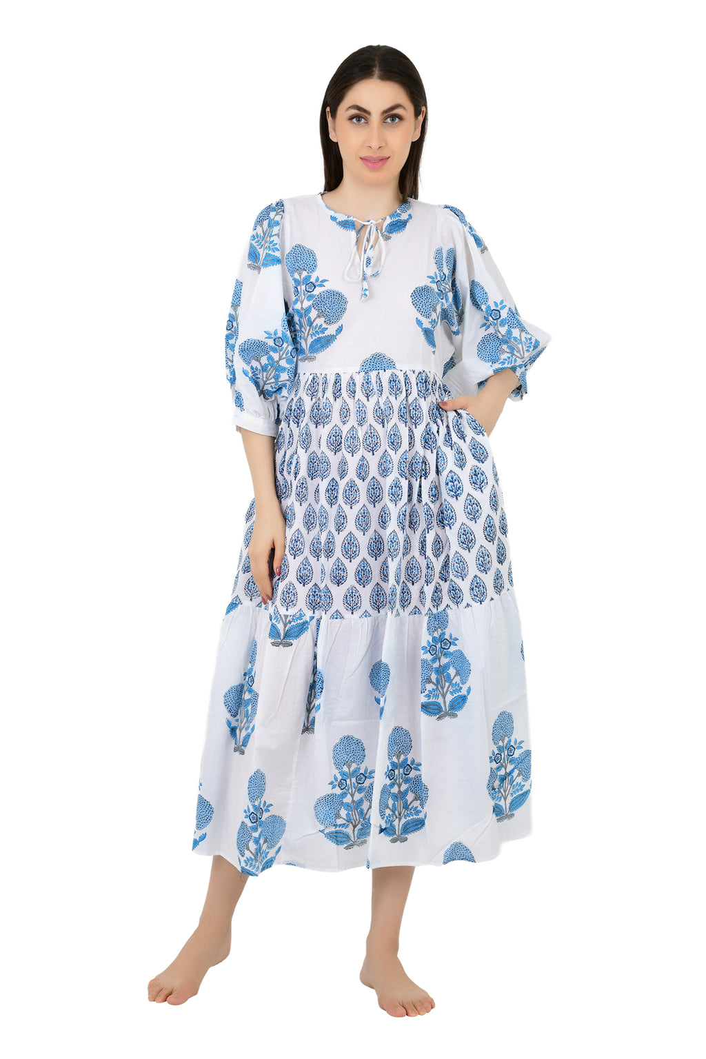 Women's Cotton Maxi Dress