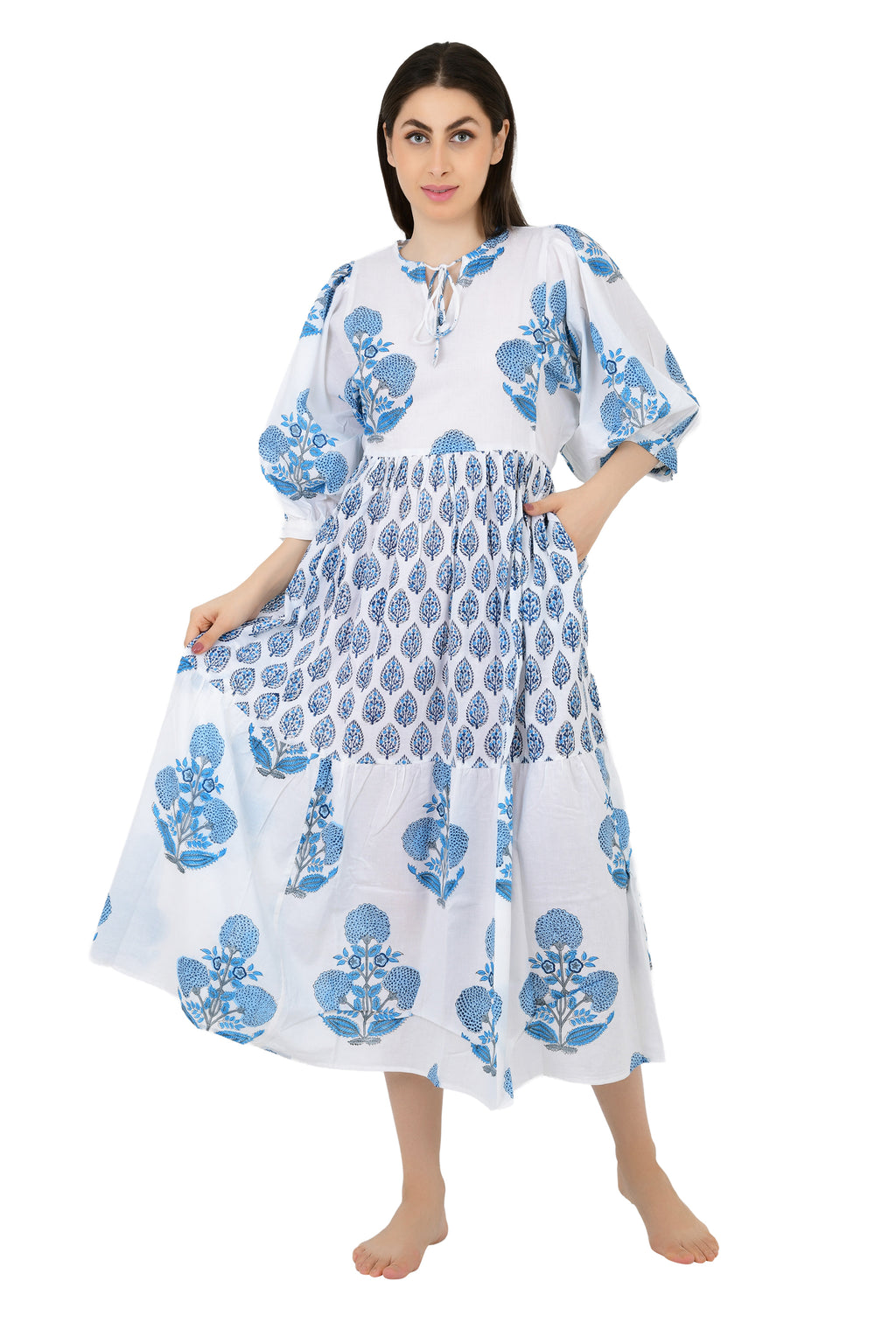 Women's Cotton Maxi Dress