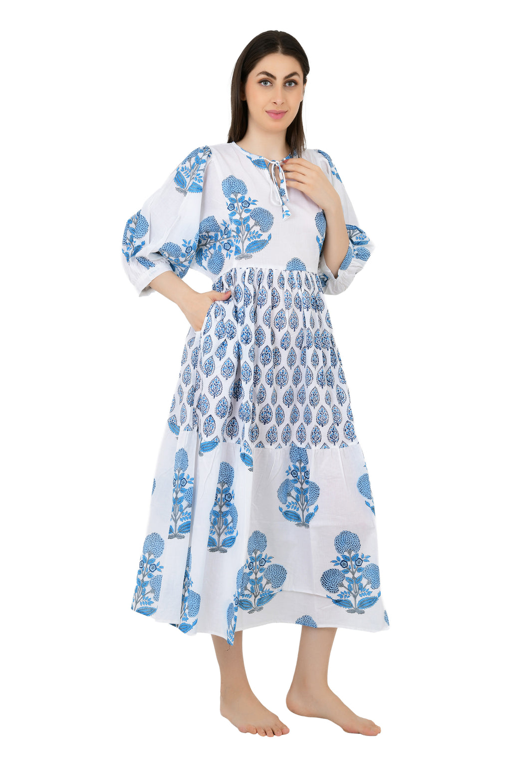 Women's Cotton Maxi Dress
