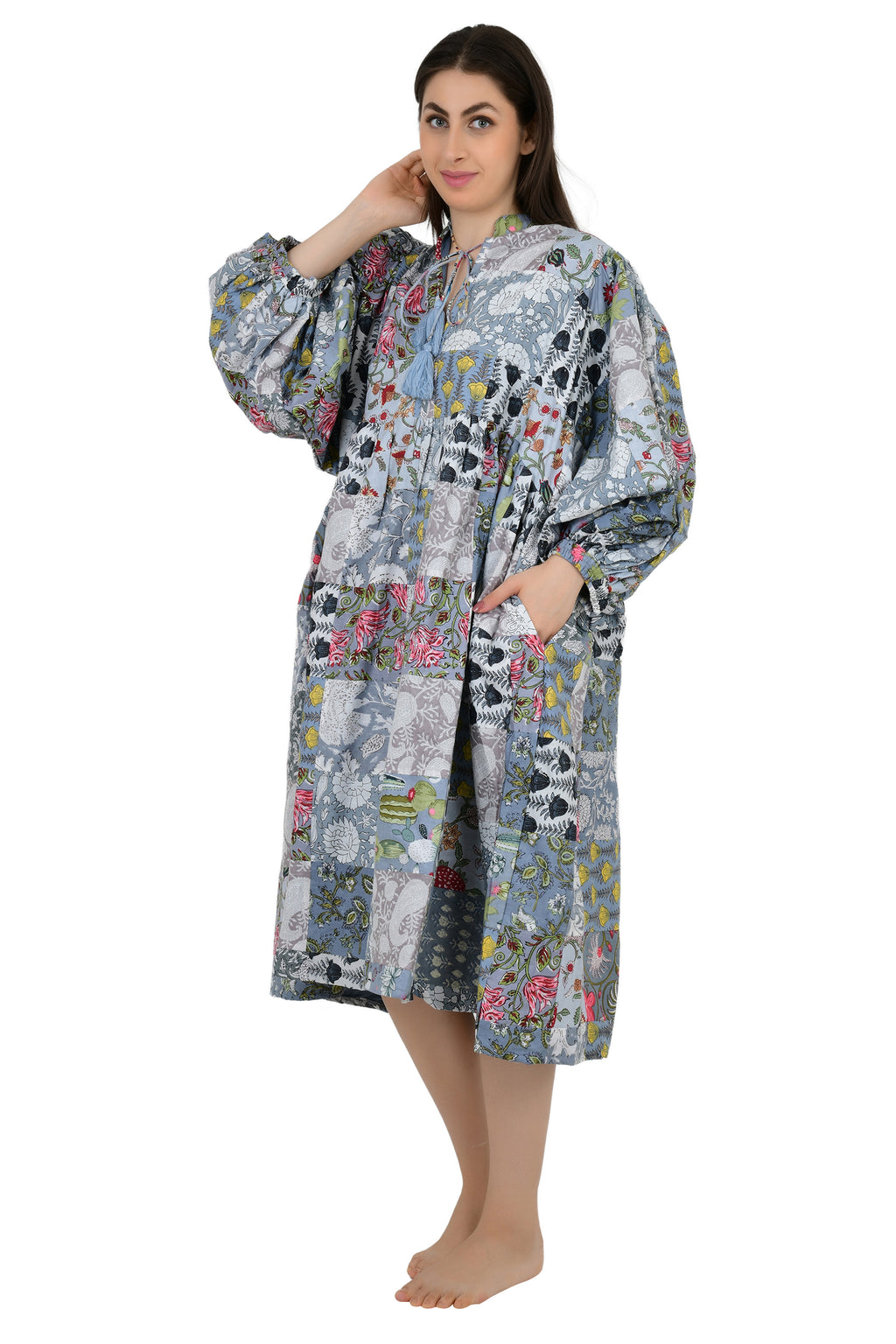Patchwork Dress with pockets