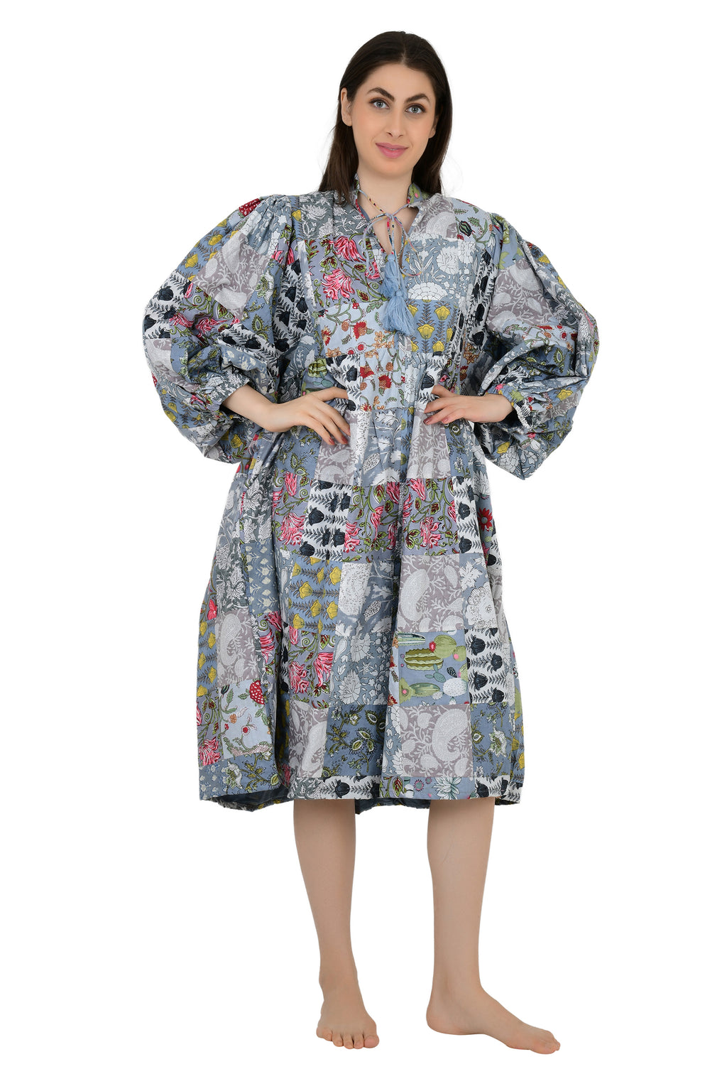 Patchwork Dress with pockets