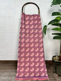Vintage Style Cotton Handwoven Dhurrie Rug - 6ft by 4ft