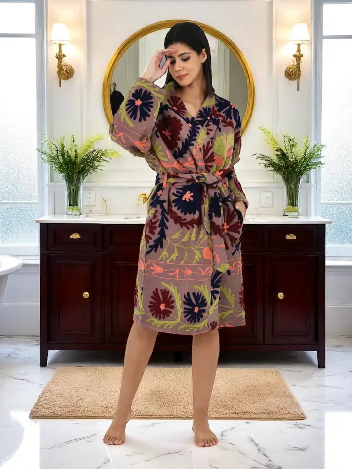 Women's Suzani embroidered Cotton Jacket