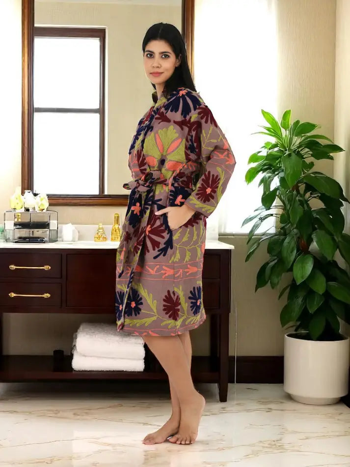 Women's Suzani embroidered Cotton Jacket