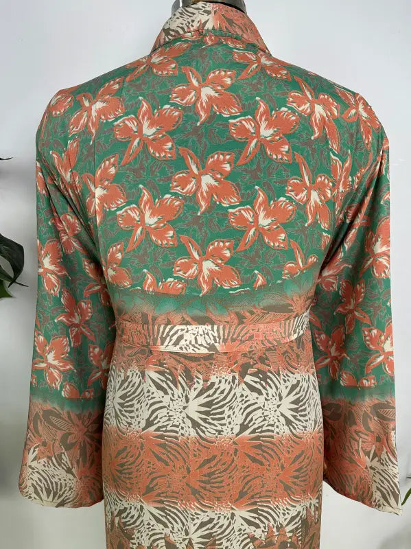 Silky Soft Mens Kimono Robe | Masculine Elegant Classic Sustainable Vintage House Robe gift, Timeless Comfy Lounge Beach Cover Up, Nightwear
