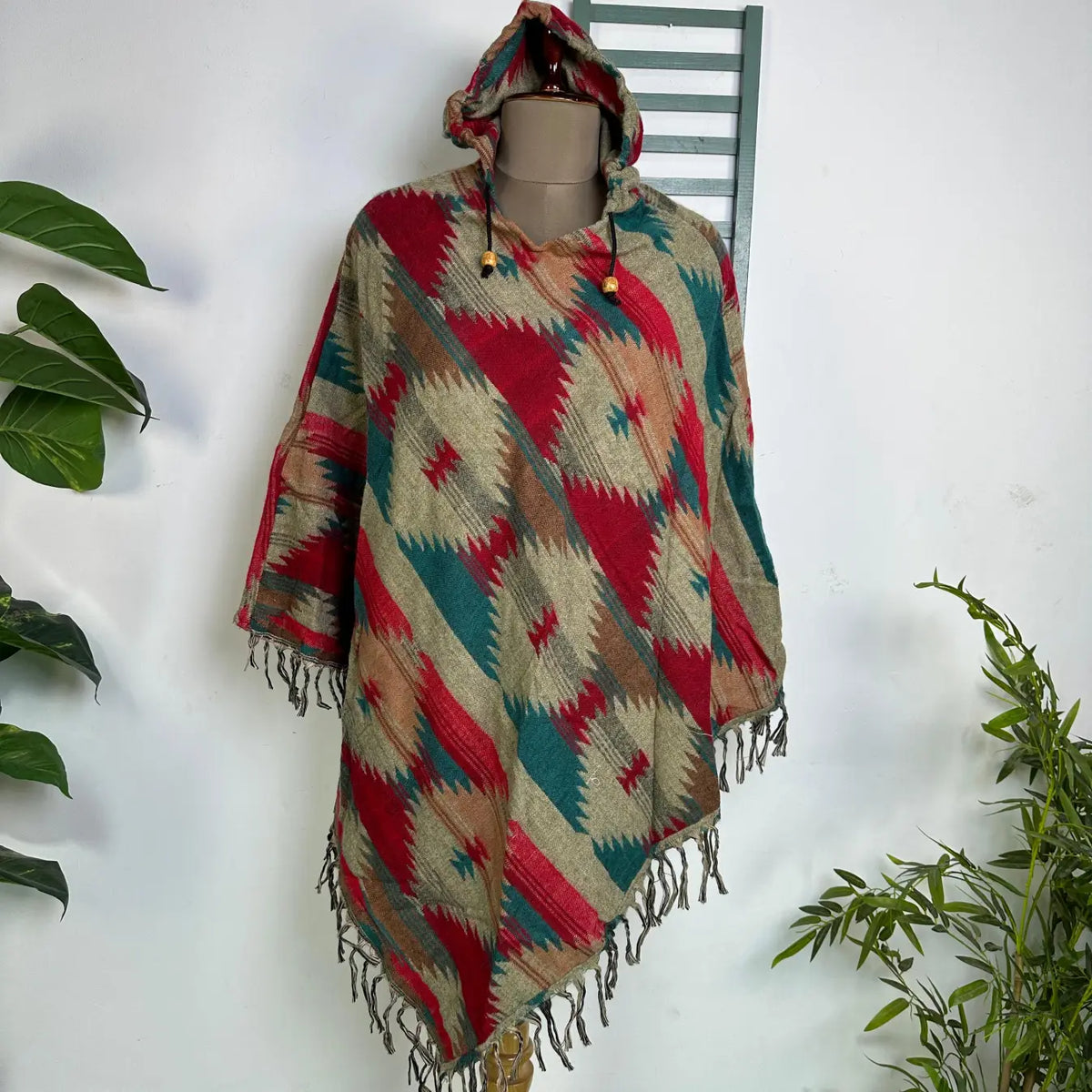 Women's Wool Poncho