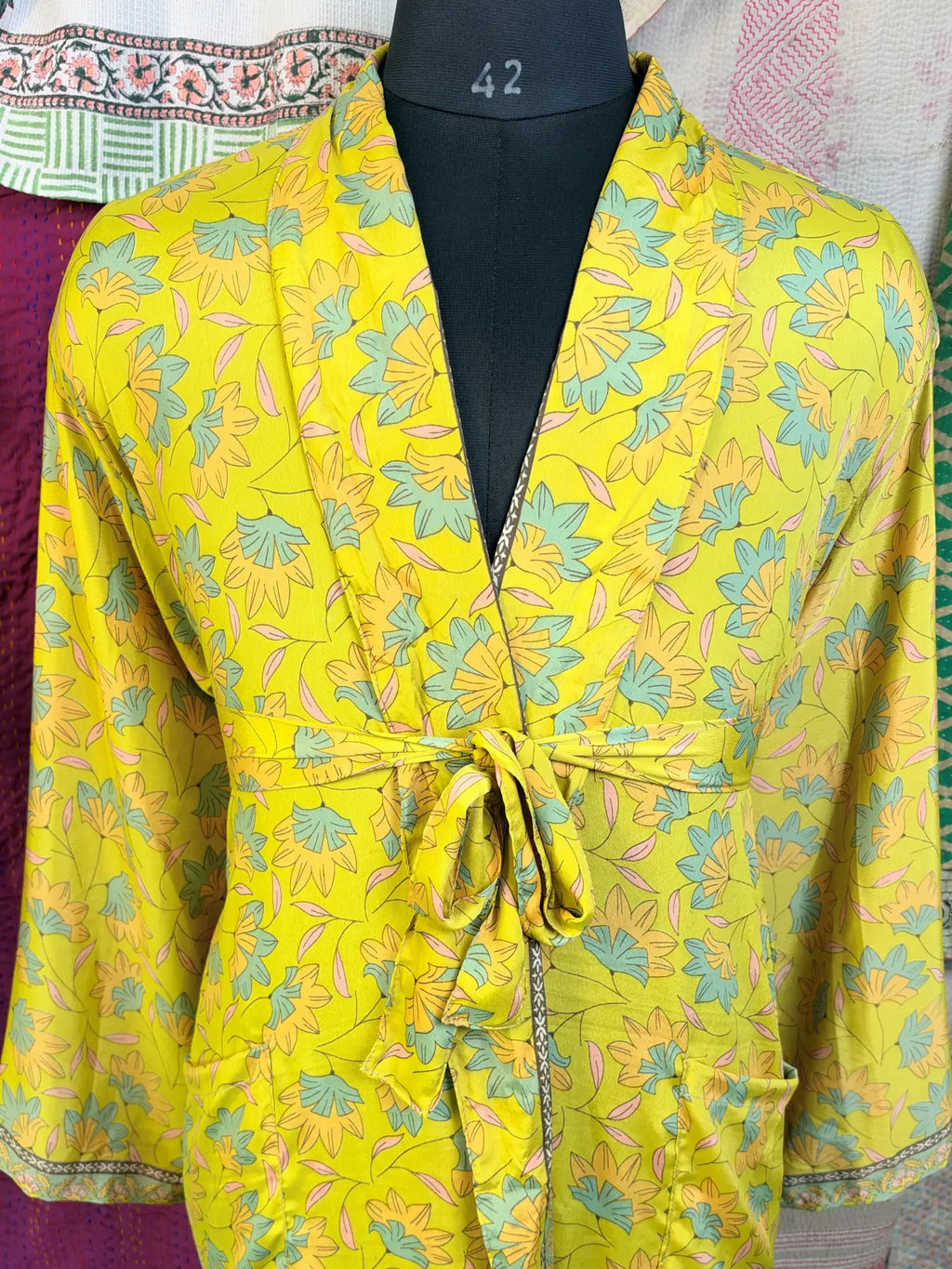 Silky Soft Mens Kimono Robe | Masculine Elegant Classic Sustainable Vintage House Robe gift, Timeless Comfy Lounge Beach Cover Up, Nightwear