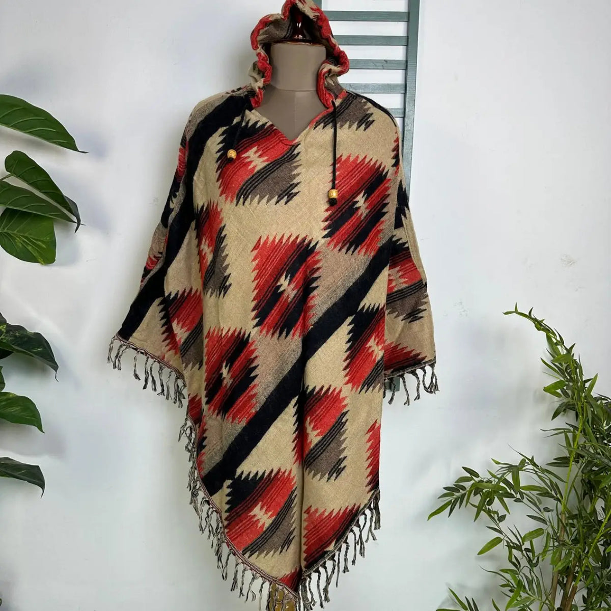 Women's Wool Poncho