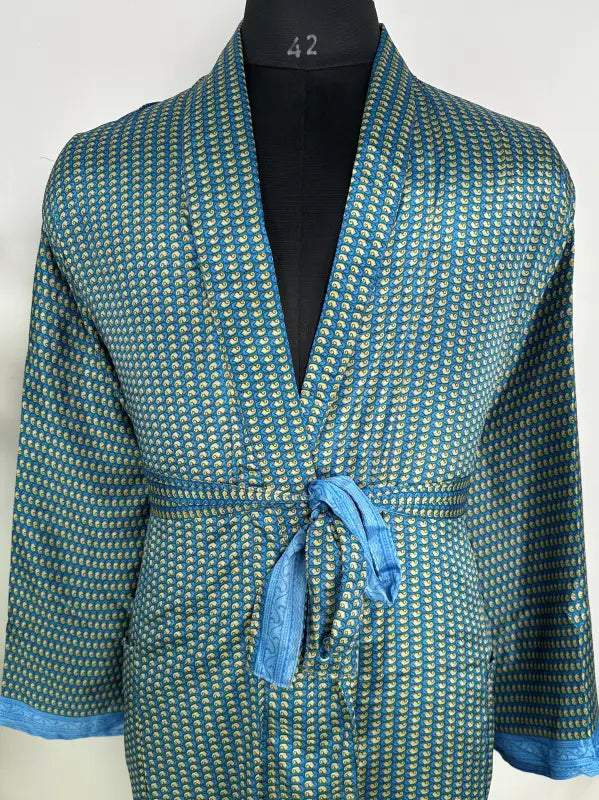 Silky Soft Mens Kimono Robe | Masculine Elegant Classic Sustainable Vintage House Robe gift, Timeless Comfy Lounge Beach Cover Up, Nightwear