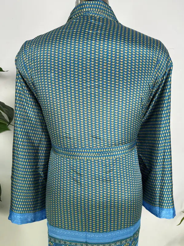 Silky Soft Mens Kimono Robe | Masculine Elegant Classic Sustainable Vintage House Robe gift, Timeless Comfy Lounge Beach Cover Up, Nightwear