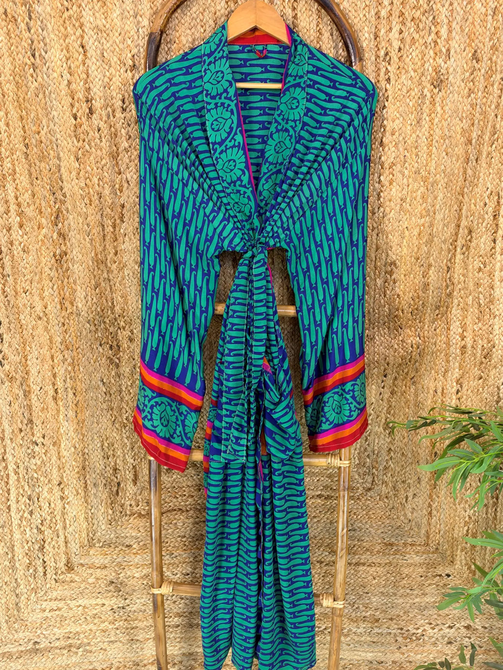 Silky Soft Mens Kimono Robe | Masculine Elegant Classic Sustainable Vintage House Robe gift, Timeless Comfy Lounge Beach Cover Up, Nightwear