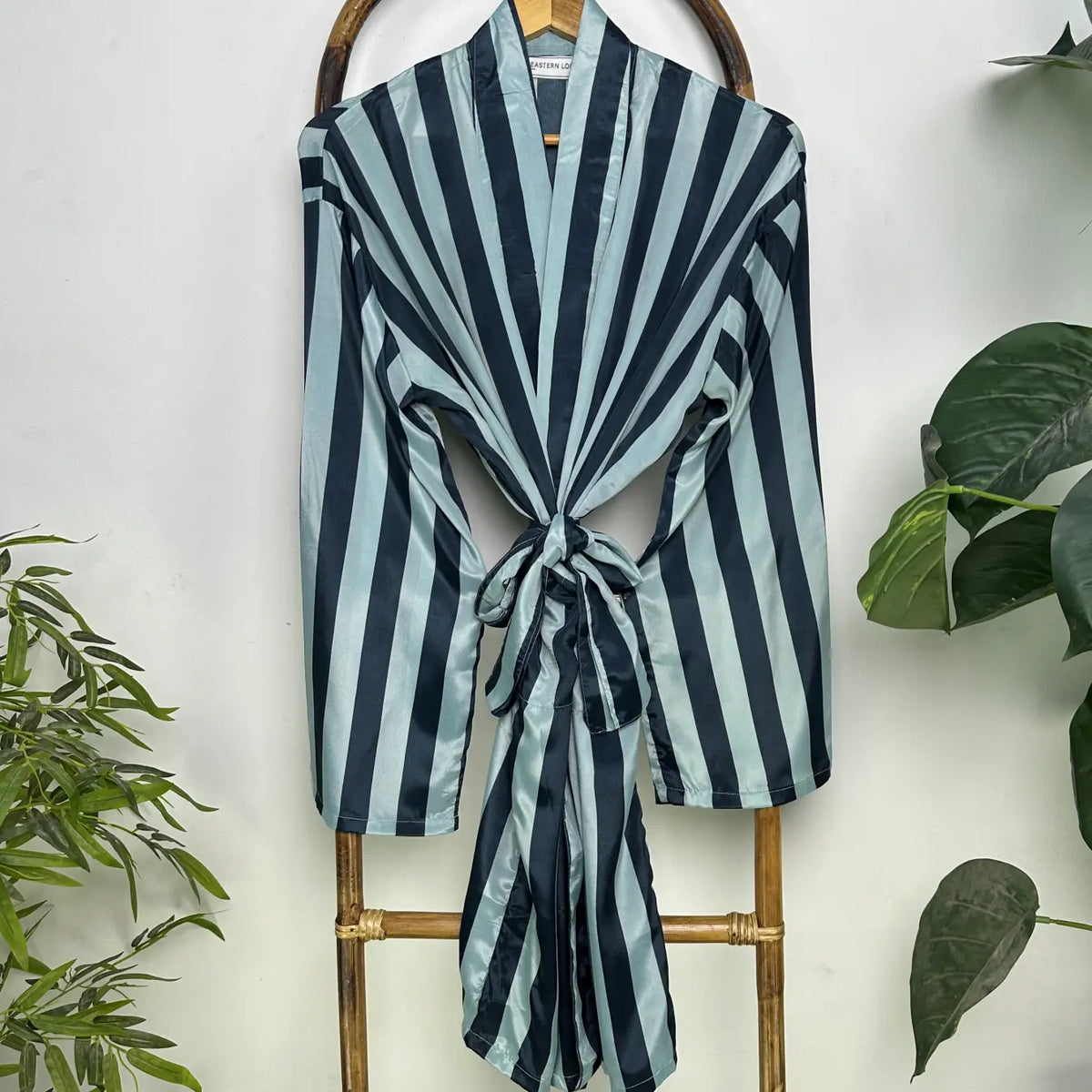 Silky Soft Mens Short Kimono Robe Clothing, Lightweight Boho Bathrobe, Spa Dressing Gown, Beach Cover Up, Loungewear Houserobe, Gift for Him