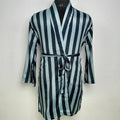 Silky Soft Mens Short Kimono Robe Clothing, Lightweight Boho Bathrobe, Spa Dressing Gown, Beach Cover Up, Loungewear Houserobe, Gift for Him