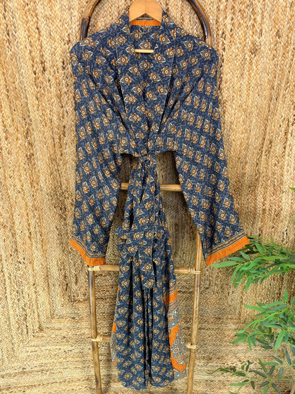 Silky Soft Mens Kimono Robe | Masculine Elegant Classic Sustainable Vintage House Robe gift, Timeless Comfy Lounge Beach Cover Up, Nightwear