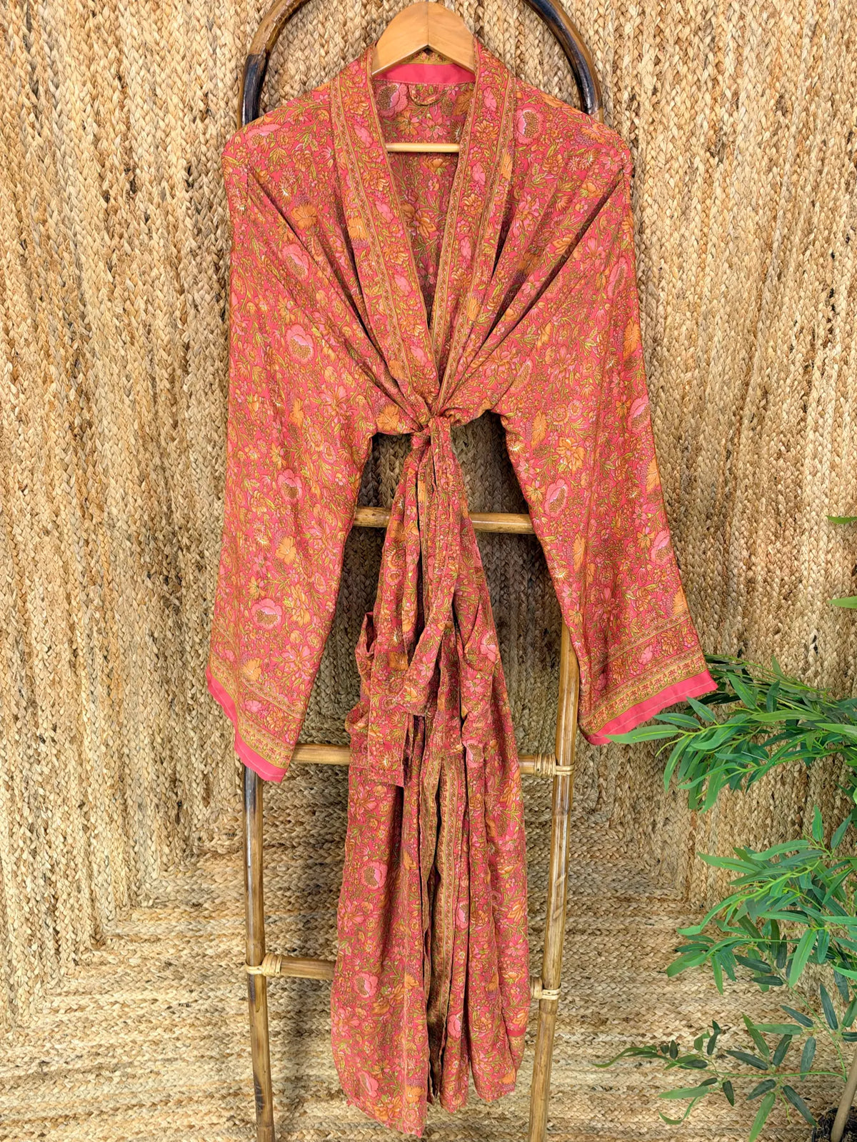 Silky Soft Mens Kimono Robe | Masculine Elegant Classic Sustainable Vintage House Robe gift, Timeless Comfy Lounge Beach Cover Up, Nightwear
