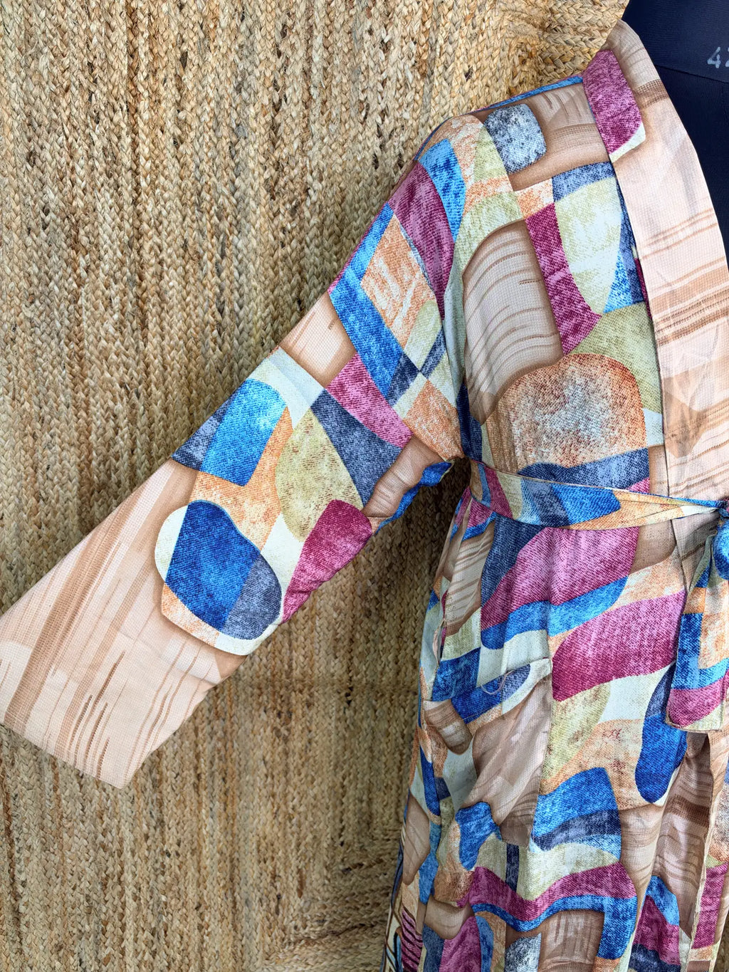 Silky Soft Mens Kimono Robe | Masculine Elegant Classic Sustainable Vintage House Robe gift, Timeless Comfy Lounge Beach Cover Up, Nightwear