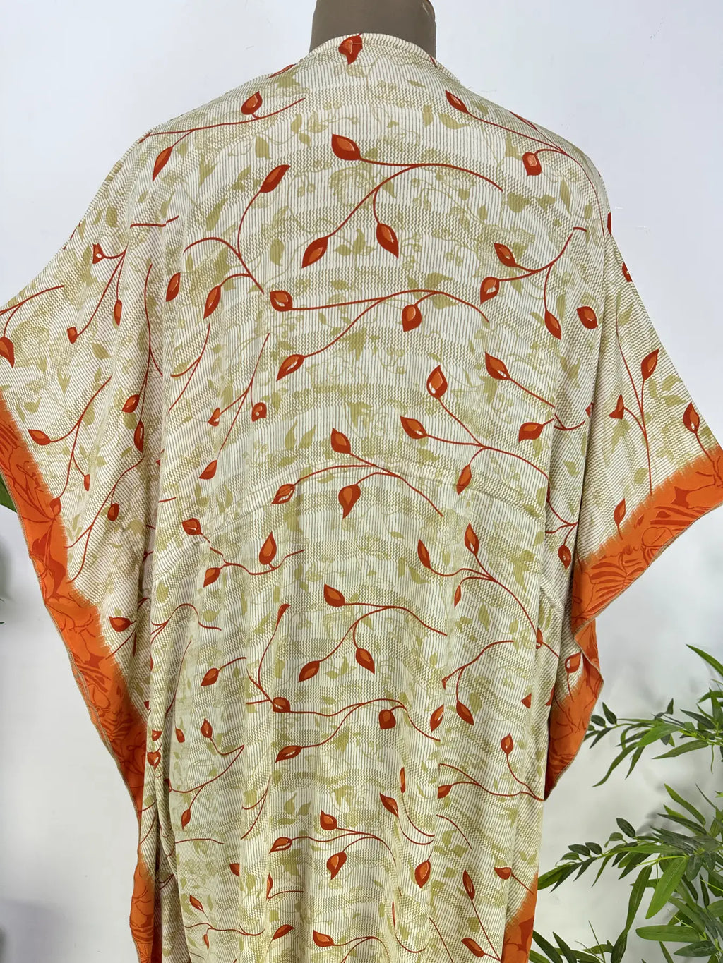Recycle Silky Soft Women Clothing | Loose Fit Midi Dress for Women, Kaftan Dress Oversize Resort Wear Caftan, Boho Beach Cover Up, Gift for Her