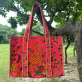 Women's Velvet Tote Bag
