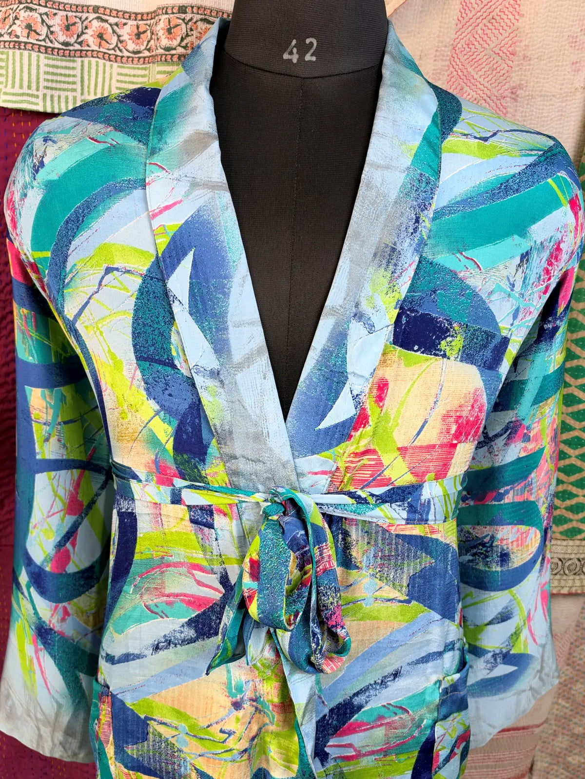 Silky Soft Mens Kimono Robe | Masculine Elegant Classic Sustainable Vintage House Robe gift, Timeless Comfy Lounge Beach Cover Up, Nightwear