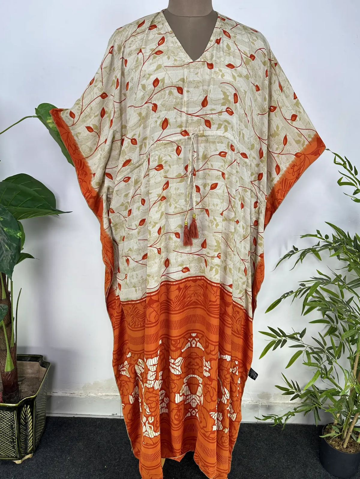 Recycle Silky Soft Women Clothing | Loose Fit Midi Dress for Women, Kaftan Dress Oversize Resort Wear Caftan, Boho Beach Cover Up, Gift for Her