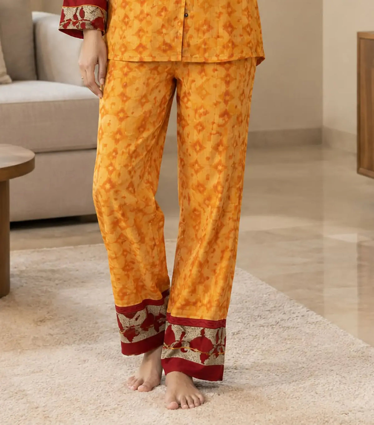 Bridal Silk Blend Pajama Set, Handmade Sari Sleepwear for Honeymoon and Wedding Morning, Bridal Shower Gift, Bachelorette Party, Bride Gift