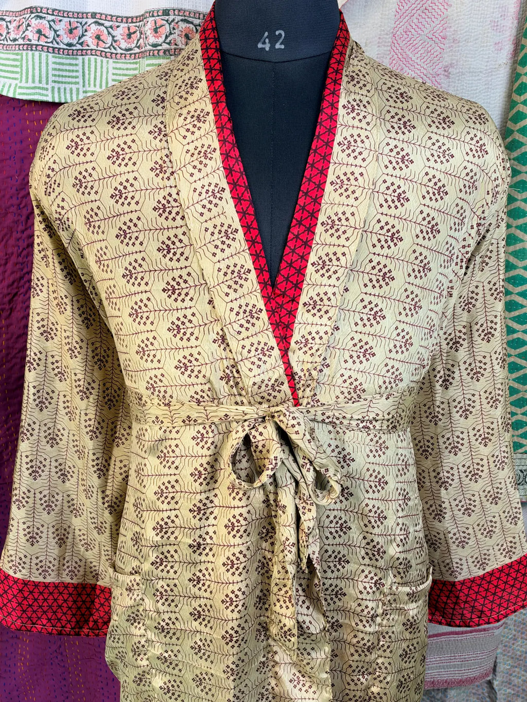 Silky Soft Mens Kimono Robe | Masculine Elegant Classic Sustainable Vintage House Robe gift, Timeless Comfy Lounge Beach Cover Up, Nightwear