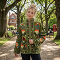 Women's Suzani embroidered Velvet Jacket