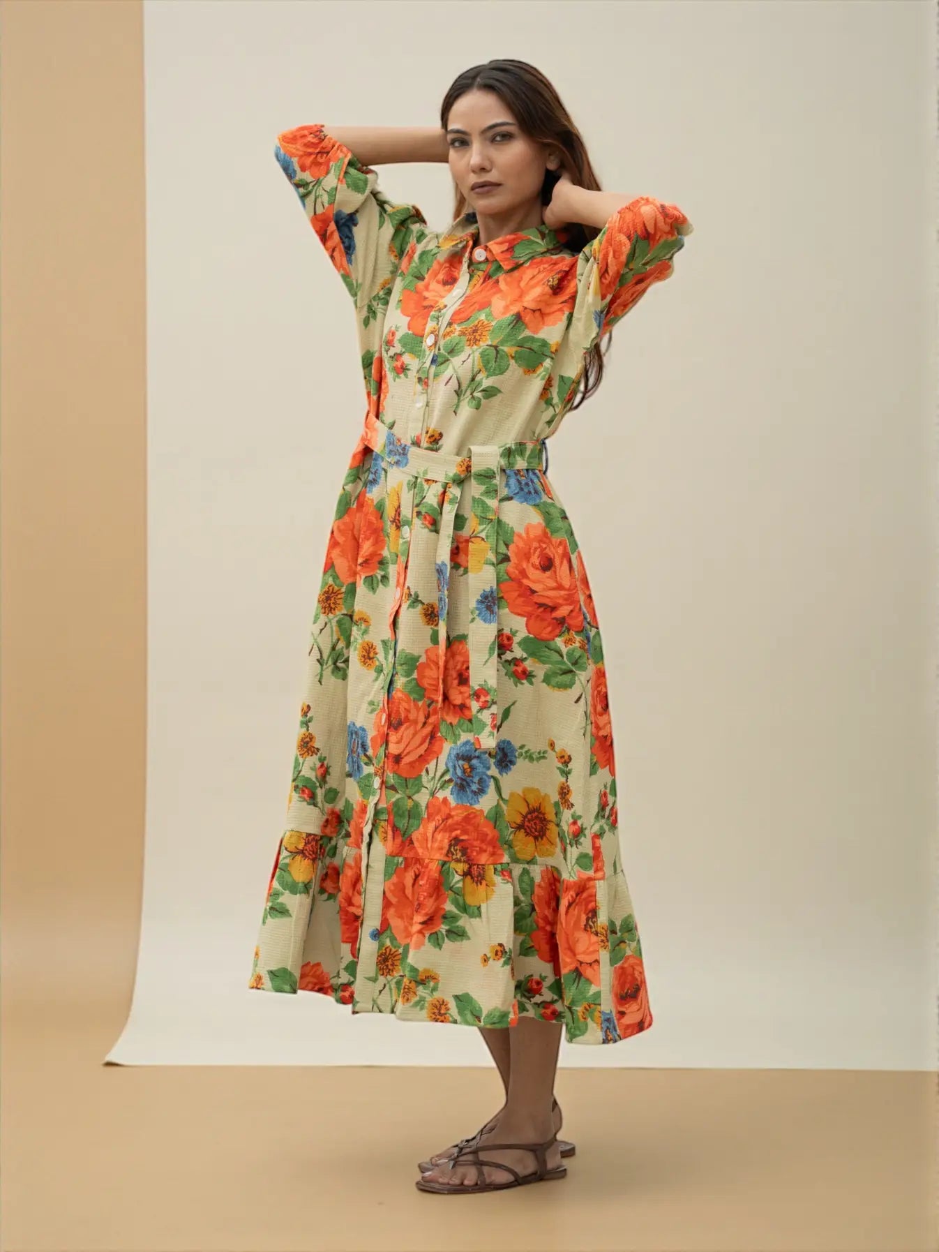 cotton waffle dress Organic Cotton Waffle Dress